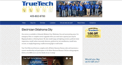 Desktop Screenshot of electricianokc.com